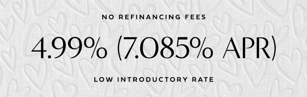 Low introductory rate with no refinancing fees with Southgate Homes