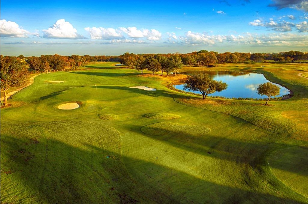 Golf courses in Allen, TX.