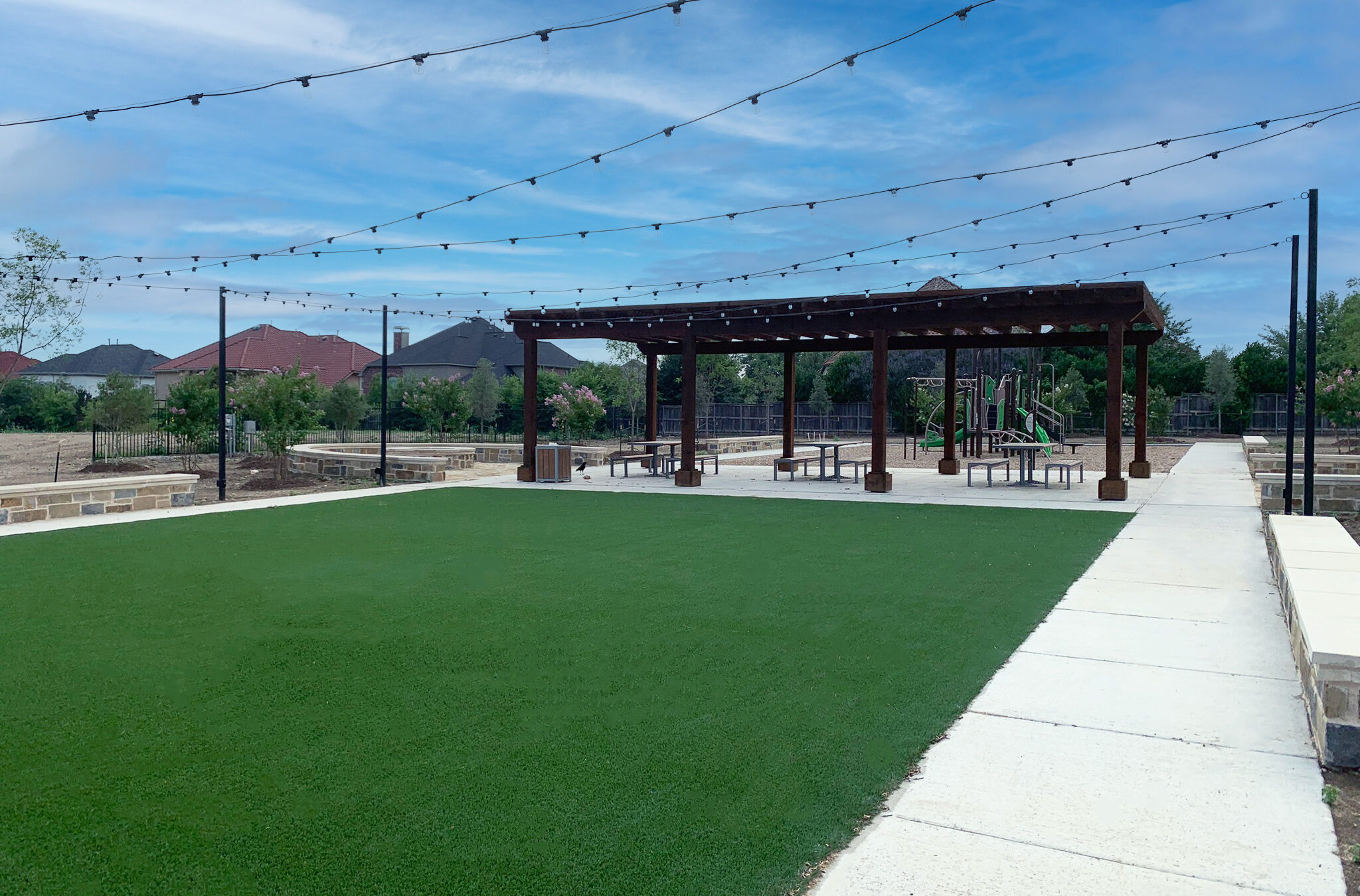 Event Lawn at The Reserve at Watters.