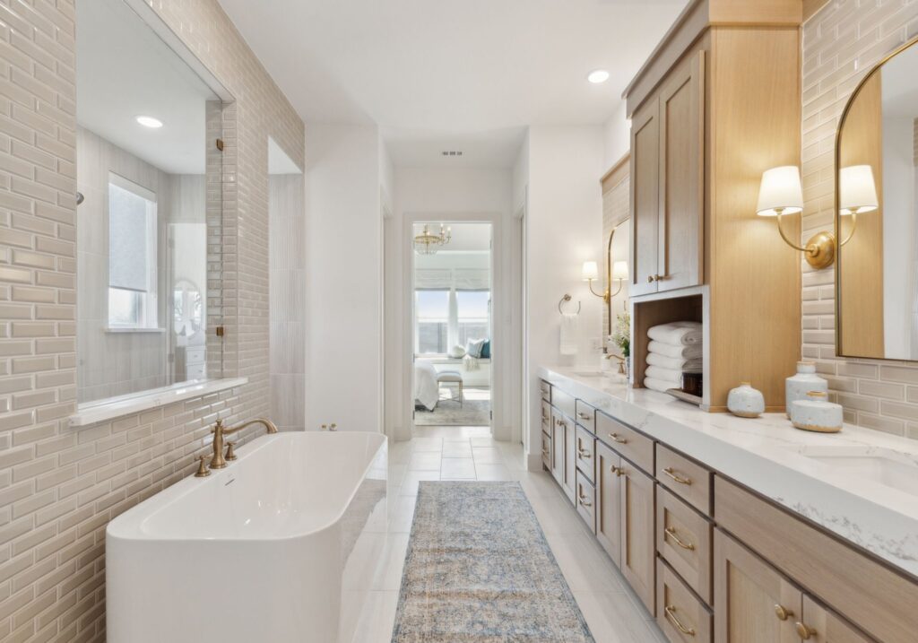 Southgate Signature Bathroom in the Lakewood III Floorplan at Painted Tree 50' Series.