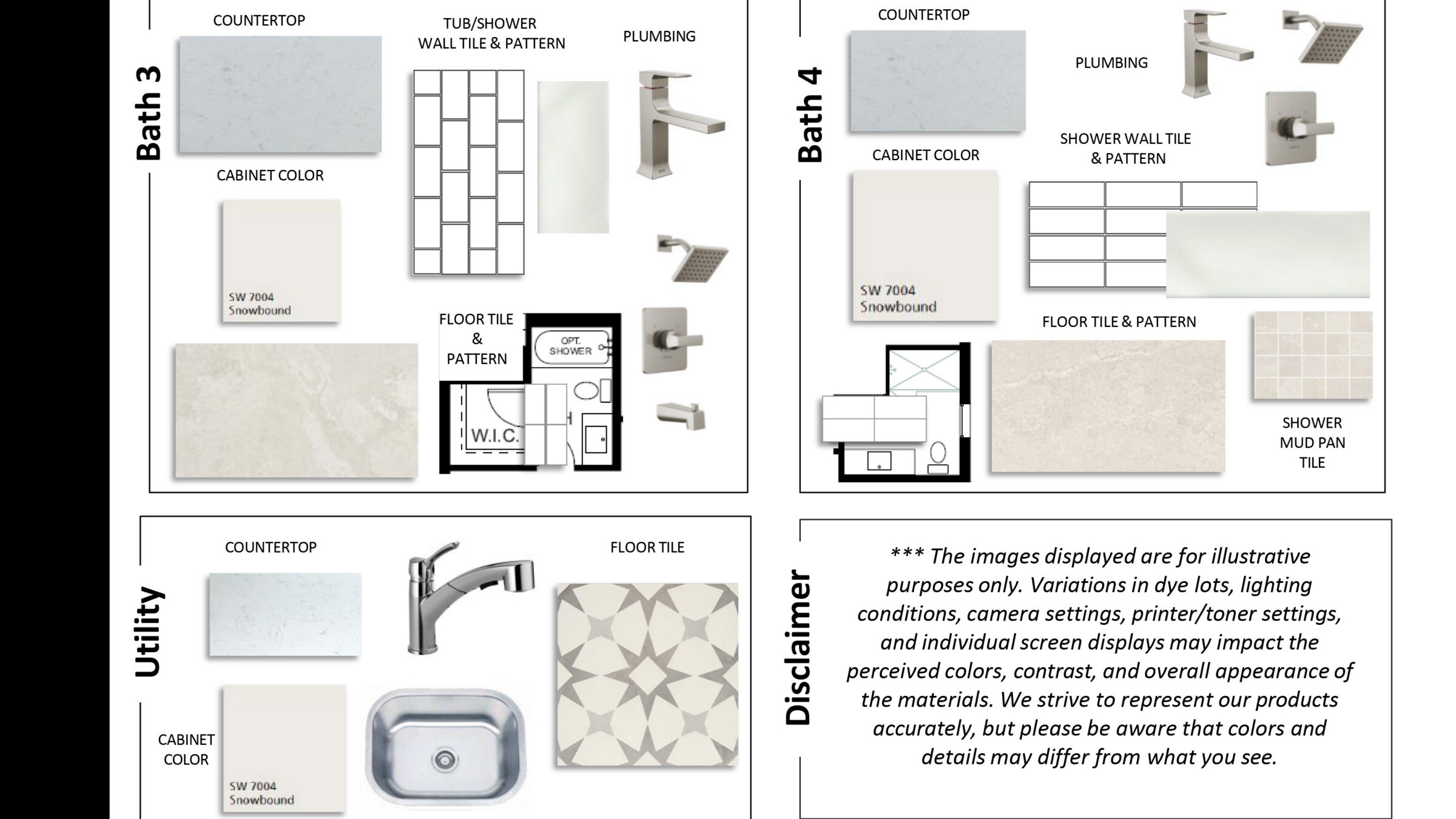 Interior selections for 4191 Kinglet Court at Windsong Ranch in Prosper, TX.