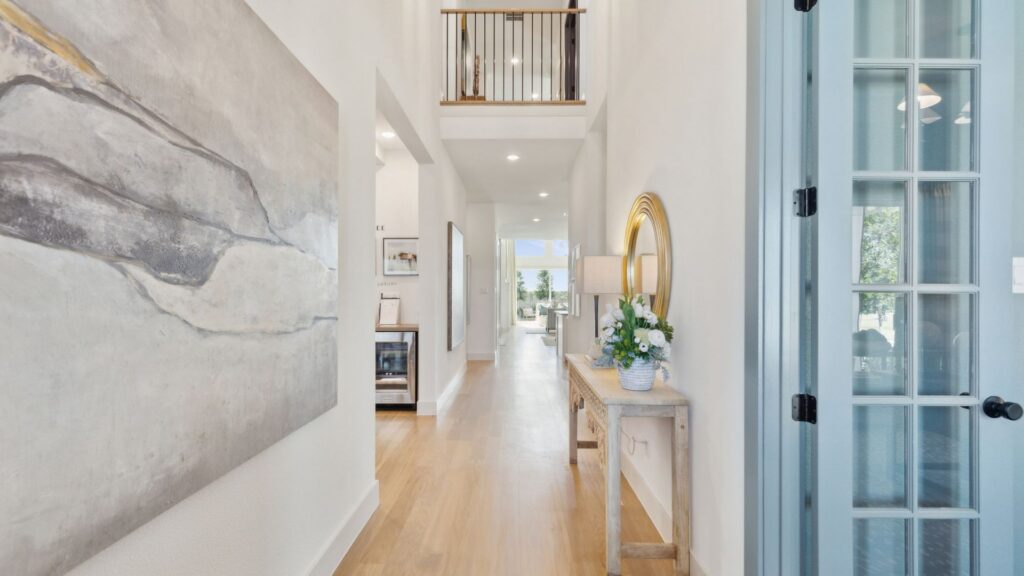 Entry in the Lakewood III Floorplan at Painted Tree 50' Series.