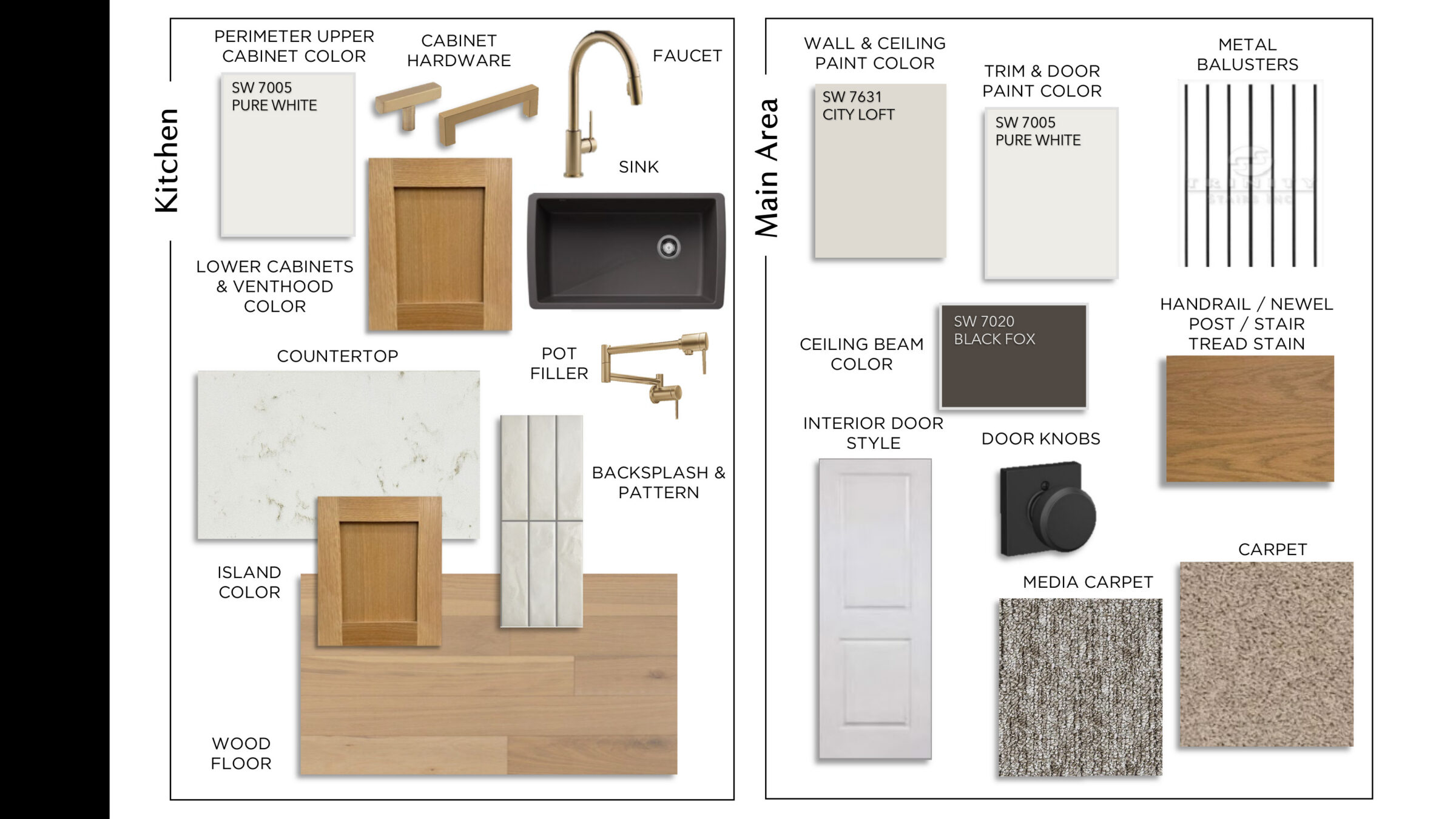 Design selections for 861 Rosso Drive at Prosper Ridge in Prosper, TX.