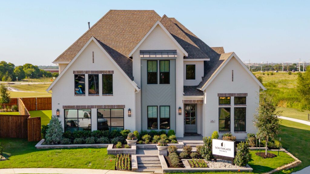 Reese IV model home at Eliana by Southgate Homes in McKinney, TX